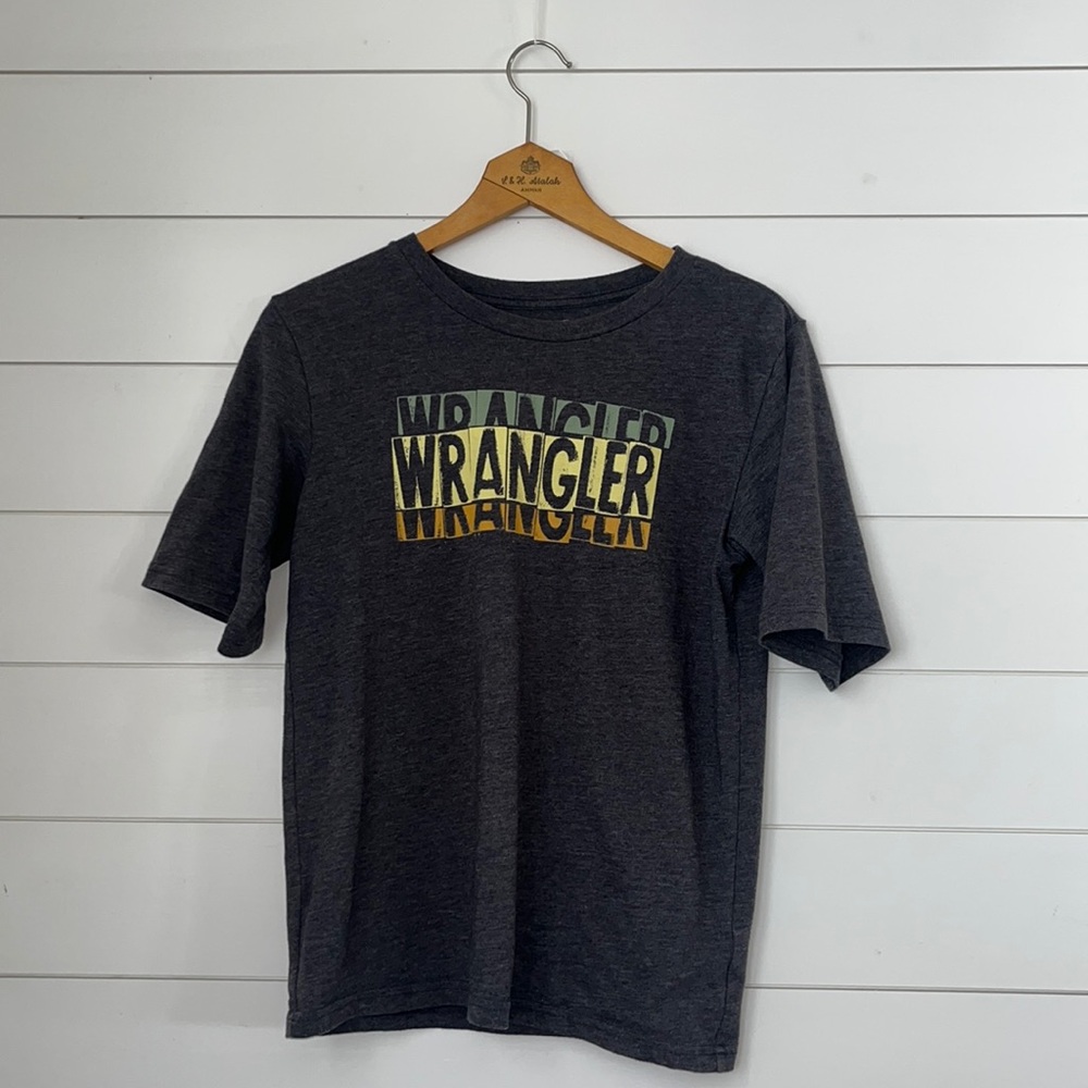 Wrangler Boys grey tee shirt